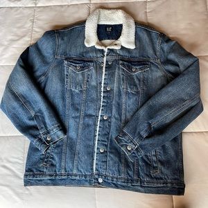 GAP Sherpa Denim Jacket